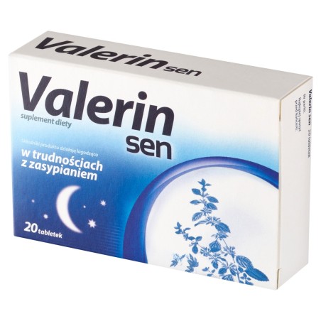 Valerin Sen Suplement diety 20 sztuk