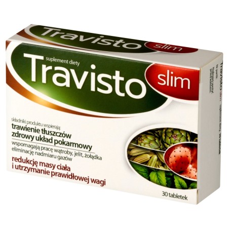 Travisto Slim Complément alimentaire 30 pièces