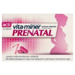 Acti vita-miner Prenatal Suplement diety 60 sztuk