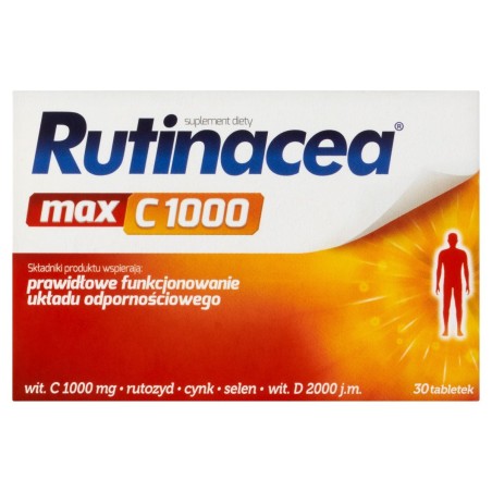 Rutinacea max C 1000 Suplemento dietético 30 piezas