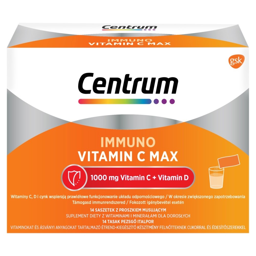 Centrum Immuno 1000 mg Nahrungsergänzungsmittel 99 g (14 x 7,1 g)