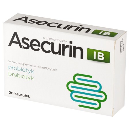 Asecurin IB Suplemento dietético 20 piezas