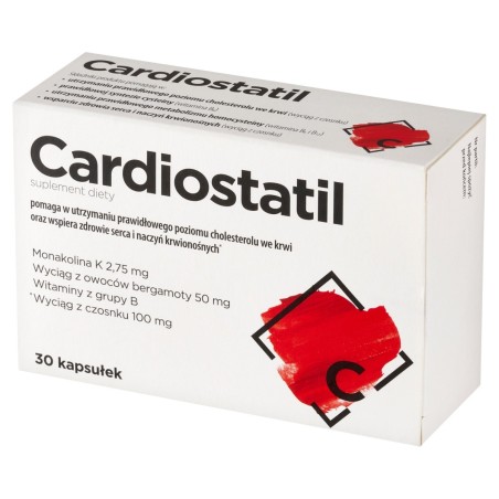 Cardiostatil Complément alimentaire 30 pièces