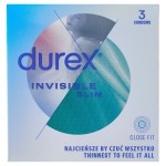 Durex Invisible Slim Medizinprodukt, Kondome, 3 Stück