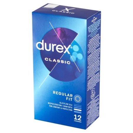 Durex Classic Condoms 12 pieces