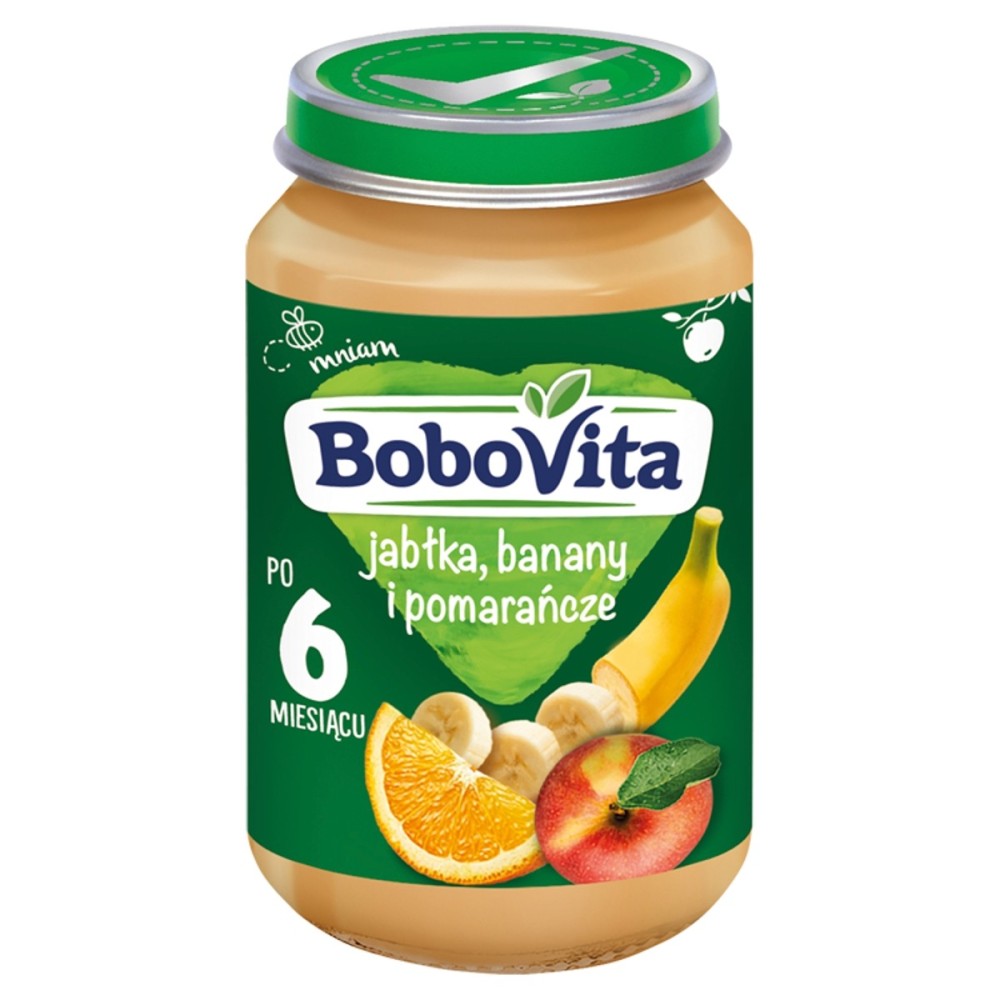 BoboVita Äpfel, Bananen und Orangen nach 6 Monaten 190 g