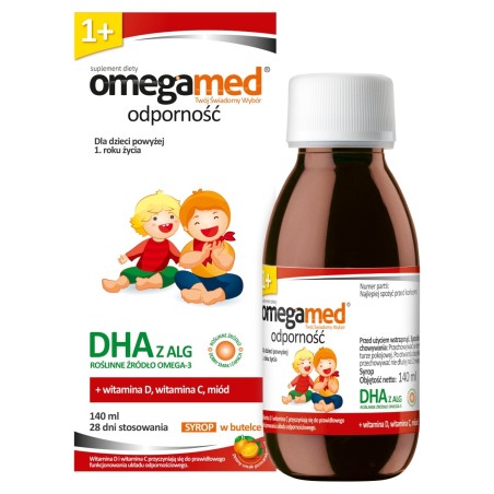 Omegamed Immunity 1+ Dietary supplement syrup 140 ml
