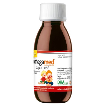 Omegamed Immunity 1+ Nahrungsergänzungsmittel Sirup 140 ml