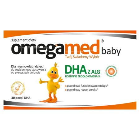 Omegamed Baby Suplement diety 18 g (30 x 600 mg)