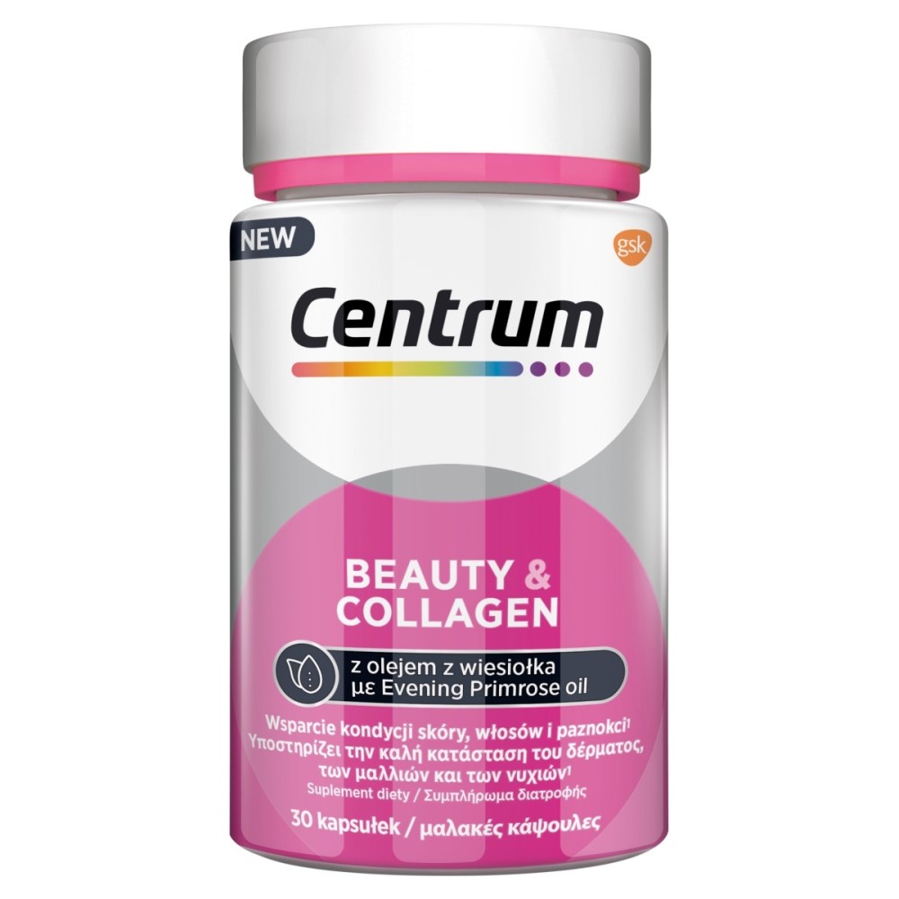 Centrum Beauty & Colagen Nahrungsergänzungsmittel 42 g (30 Stück)