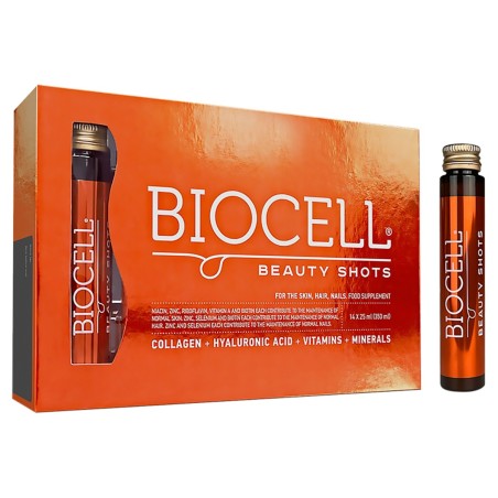 Biocell Beauty Shots Nahrungsergänzungsmittel 350 ml (14 x 25 ml)