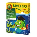 Moller's Omega-3 Rybki Owocowy smak żelki