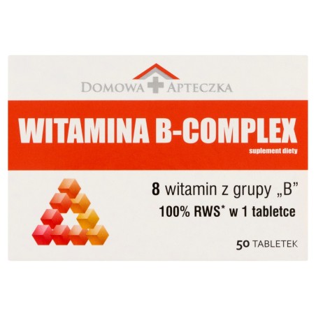 Complément alimentaire complexe de vitamines B 4,5 g (50 pièces)