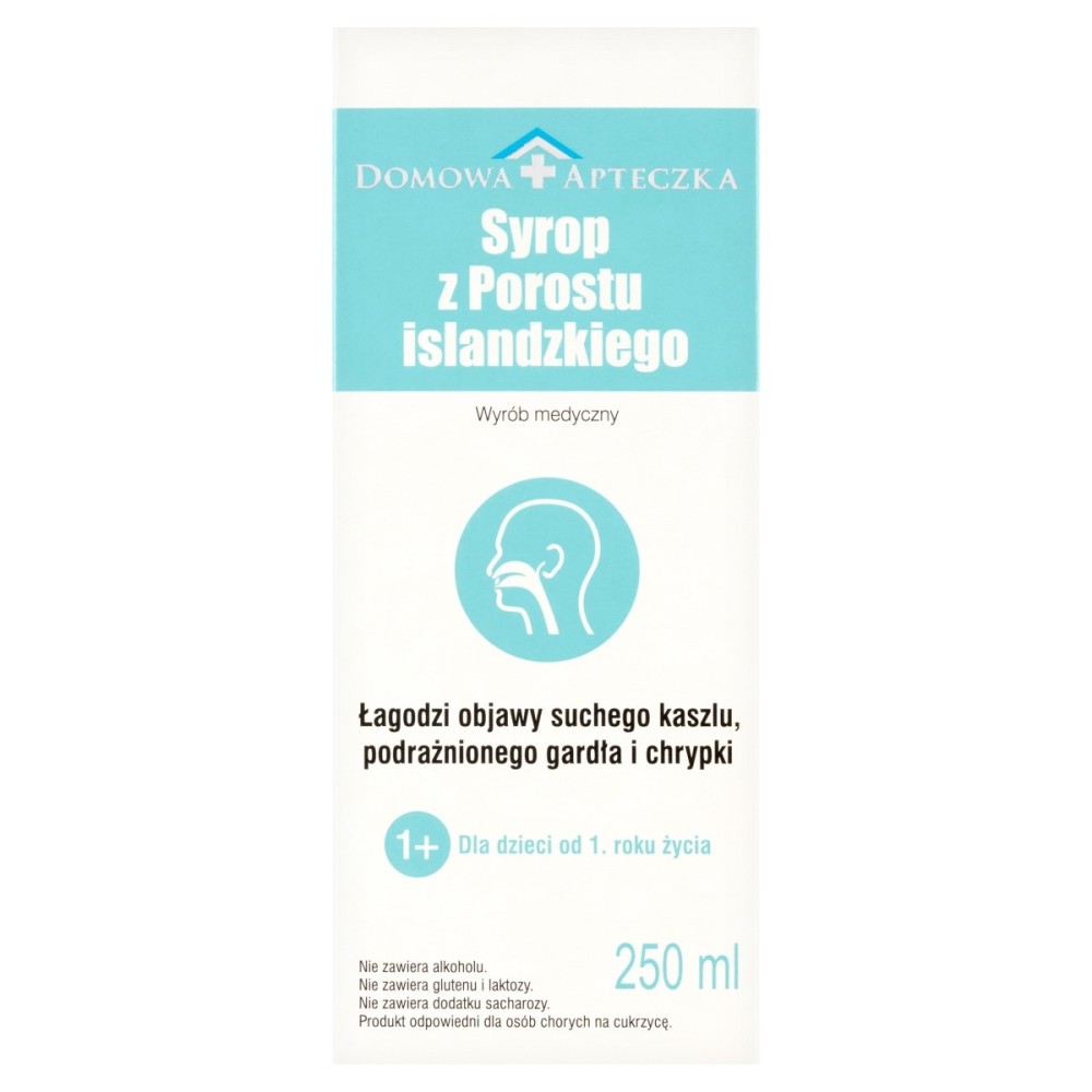Medical device: Icelandic lichen syrup 250 ml