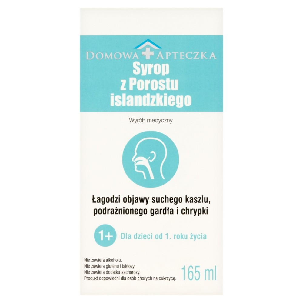 Wyrób medyczny syrop z porostu islandzkiego 165 ml