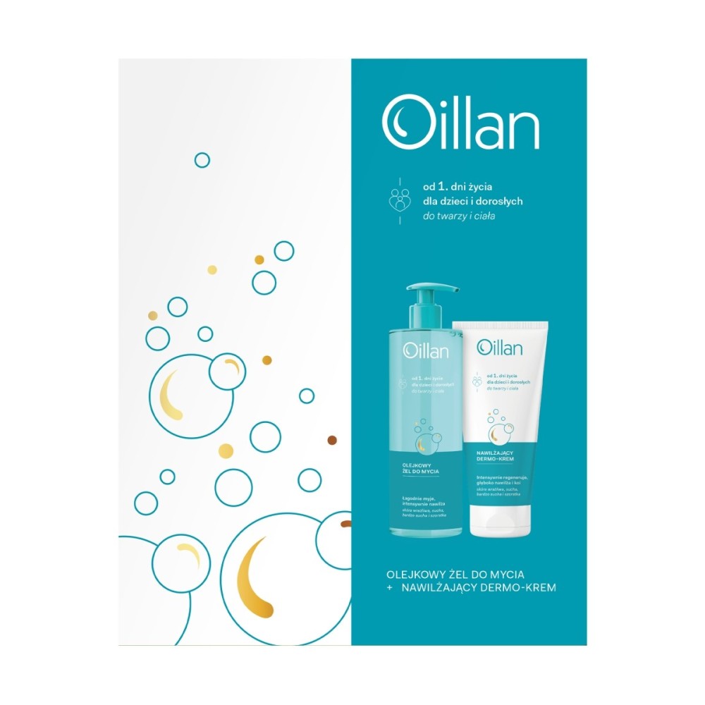 Oillan Washing and Care cosmetics set