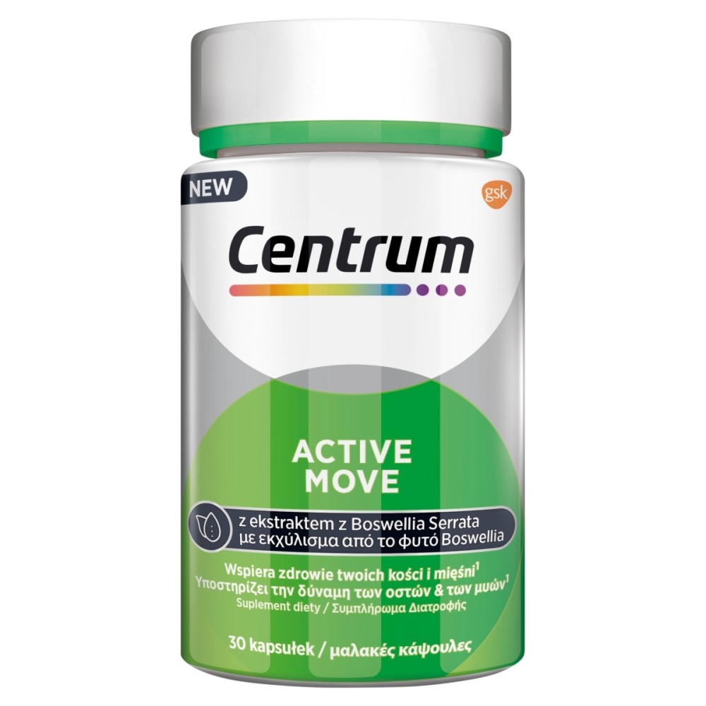 Centrum Active Move Suplemento dietético 44 g (30 piezas)