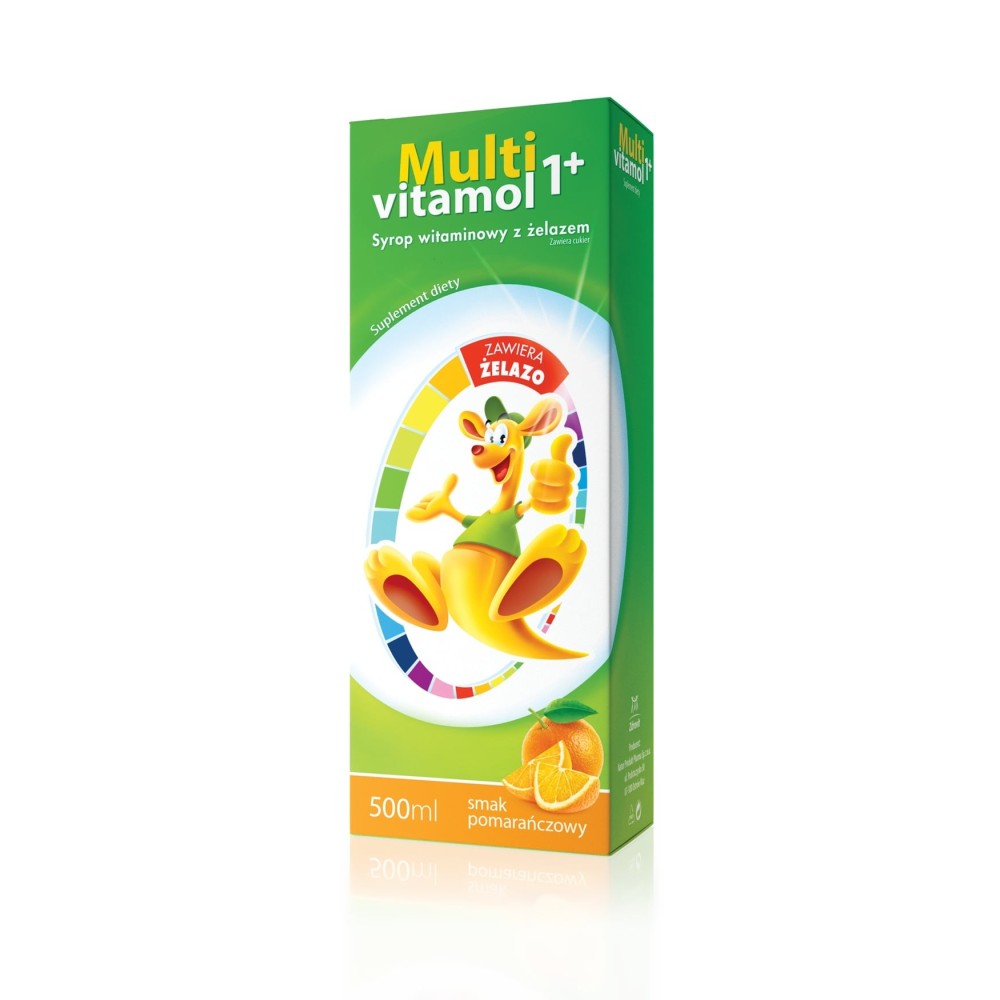 Multivitamol 1+ ​​Vitaminsirup mit Eisen