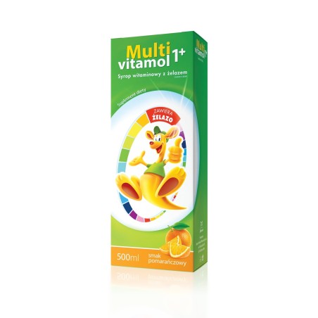 Multivitamine 1+ ​​Sirop de vitamines avec du fer