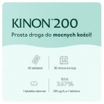 Kinon 200 Complément alimentaire pour les os 12 g (30 x 0,4 g)