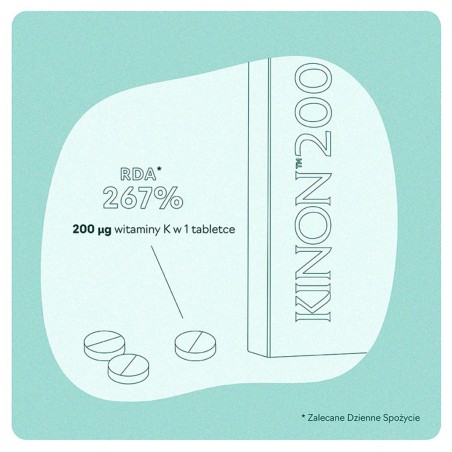 Kinon 200 Suplement diety dla kości 12 g (30 x 0,4 g)