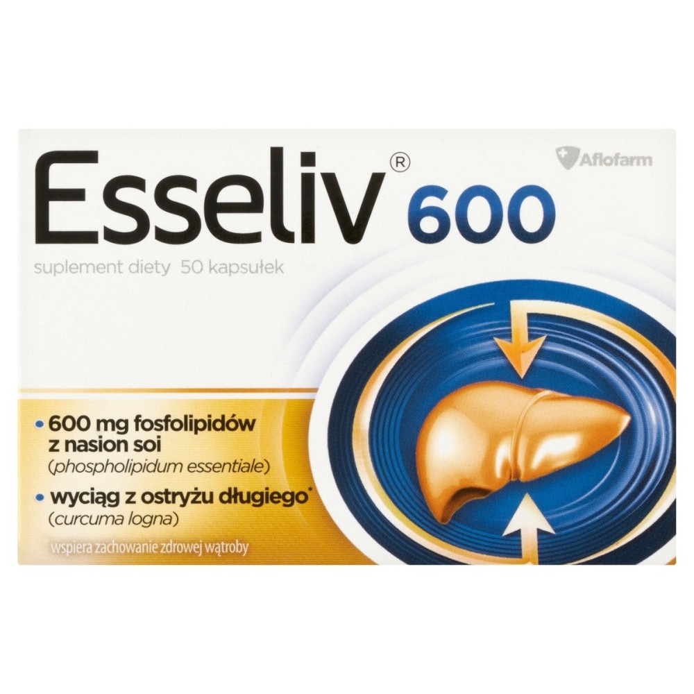 Esseliv 600 Dietary supplement 50 pieces