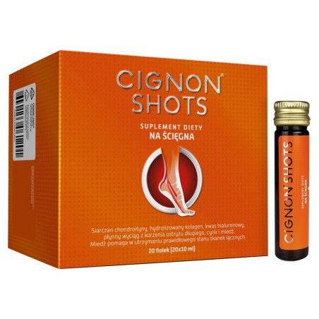 Cignon Shots Nahrungsergänzungsmittel für Sehnen 200 ml (20 x 10 ml)