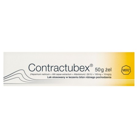 Contractubex 50 UI + 100 mg + 10 mg Gel 50 g