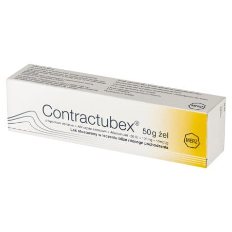 Contractubex 50 IU + 100 mg + 10 mg Żel 50 g
