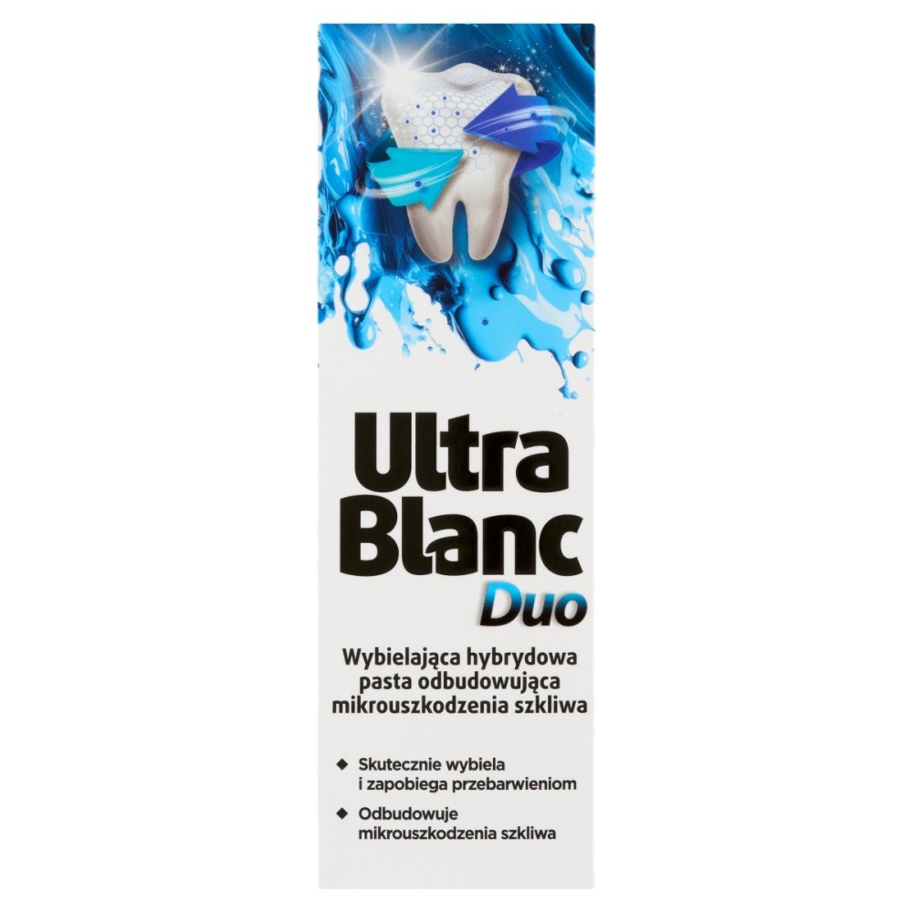 UltraBlanc Duo Whitening-Hybridpaste, die Mikroschäden am Zahnschmelz wiederherstellt, 75 ml