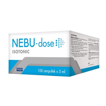 Nebu-dose Isotonic Líquido isotónico para inhalación 100 ampollas 5ml