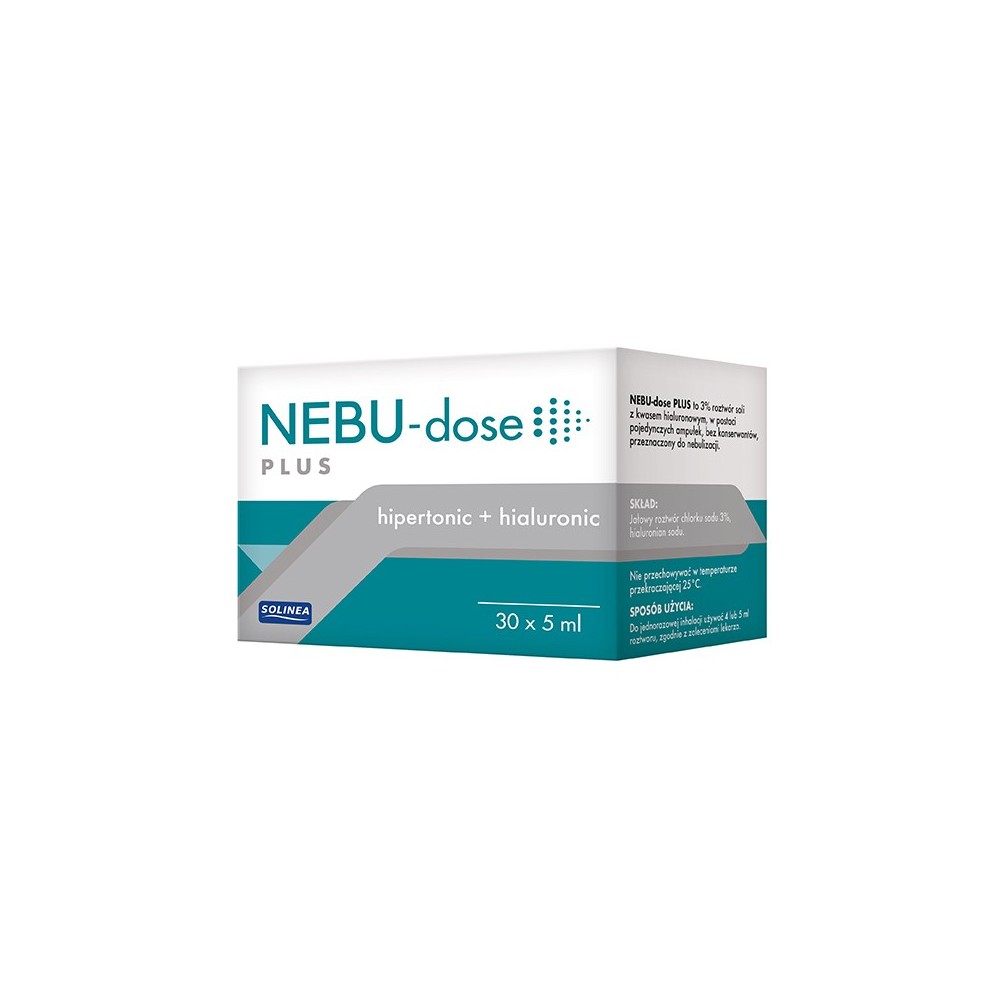 NEBU-dose PLUS líquido para inhalación 30 ampollas 5ml