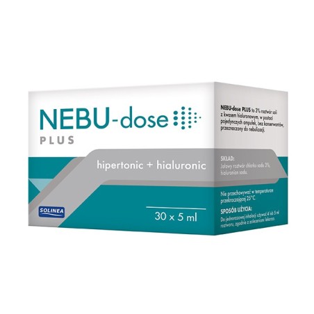 NEBU-dose PLUS inhalační tekutina 30 ampulí 5ml