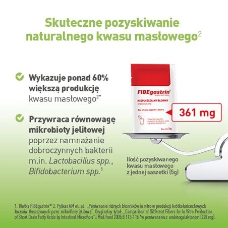 Fibegastrin Dietary supplement soluble prebiotic fiber 75 g (15 pieces)
