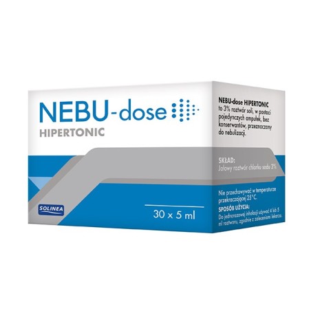 Nebu-Dose Hipertonic solución hipertónica para inhalación 30 ampollas