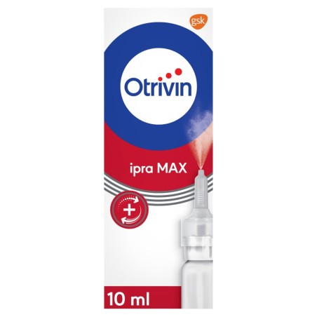 Otrivin ipra Max 0,5 mg + 0,6 mg Aerosol nasal 10 ml