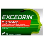 Excedrin MigraStop 250 mg + 250 mg + 65 mg potahované tablety 10 kusů