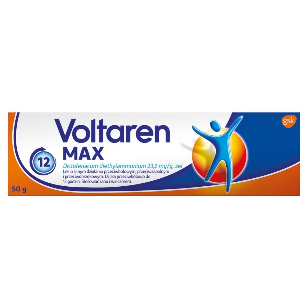 Voltaren Max 23,2 mg/g Protizánětlivý a otok proti bolesti 50 g