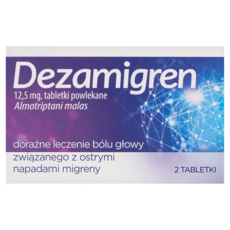 Dezamigren Film-coated tablets 12.5 mg 2 pieces