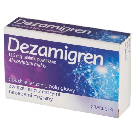 Dezamigren Film-coated tablets 12.5 mg 2 pieces