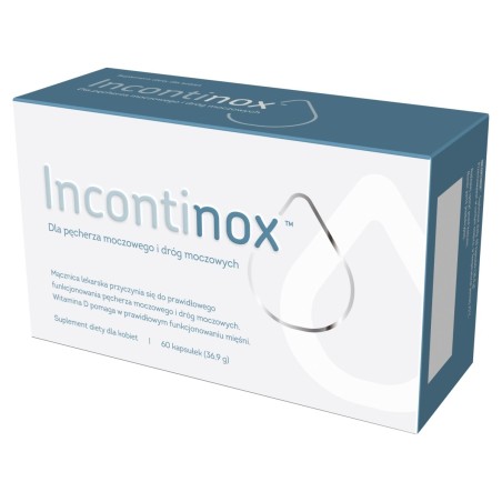 Incontinox Dietary supplement for women for the bladder and urinary tract 36.9 g (60 x 0.615 g)