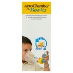 AeroChamber Plus Flow-Vu Masque à chambre d'inhalation antistatique moyen 1-5 ans