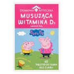 Peppa Pig Complemento alimenticio efervescente vitamina D3 51 g (60 piezas)