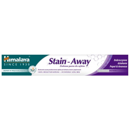 Himalaya Gum Expert Herbal toothpaste against tooth discoloration Stain Away 75 ml