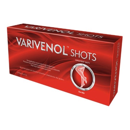 Varivenol Shots Suplement diety dla nóg 200 ml (20 x 10 ml)
