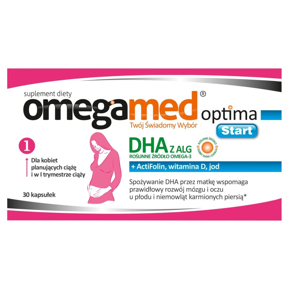Omegamed Optima Start Suplement diety 21,3 g (30 sztuk)