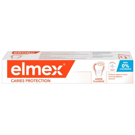 elmex Against Caries toothpaste with amine fluoride 75 ml