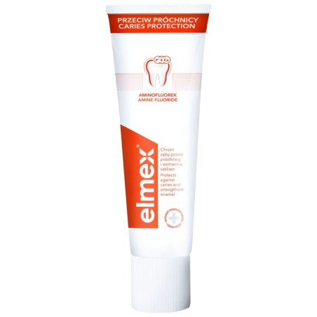 elmex Against Caries toothpaste with amine fluoride 75 ml