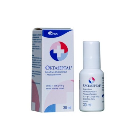 Oktaseptal aer.for skin, solution 30ml