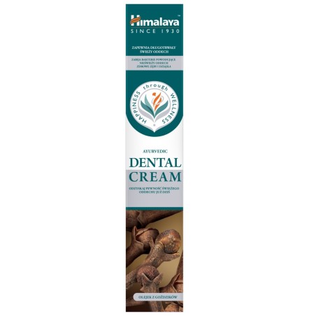 Himalaya Dental Cream Ayurvedische Zahnpasta mit Nelkenöl 100g